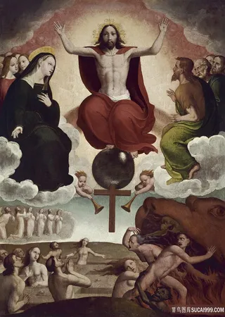 耶稣人物高清油画