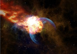 元宇宙世界天空风景背景墙