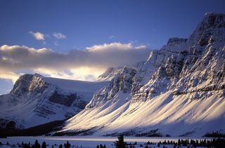 冬天自然背景风景