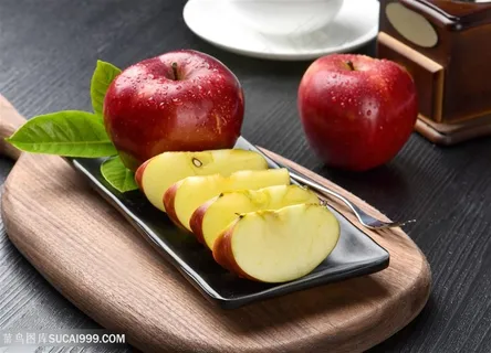 苹果水果切开的苹果 苹果水果切开的苹果