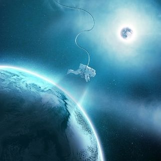 元宇宙世界风景背景墙