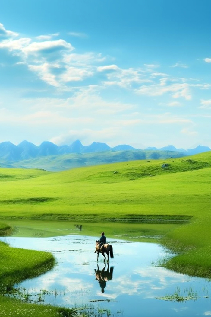 风景背景环保