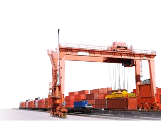 集装箱码头海港卸货