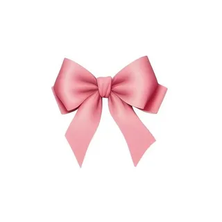 粉色蝴蝶结免抠