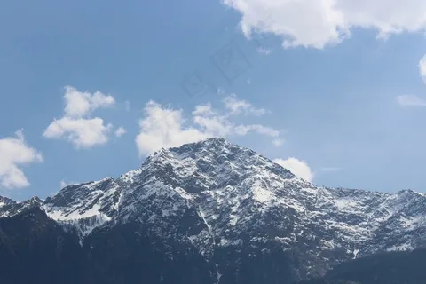 高地山峰雪景图片 高地山峰雪景图片