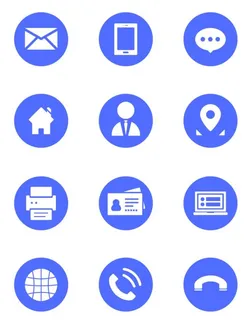 名片小图标 名片小图标