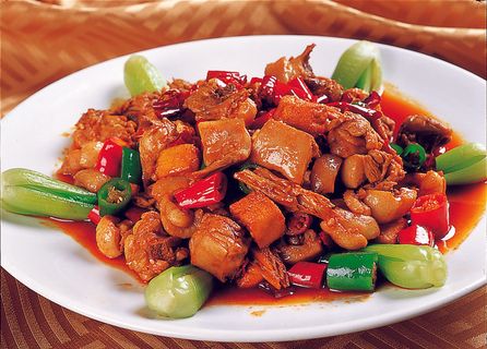 0911XC-345国辉秘制辣酒煮仔鸭