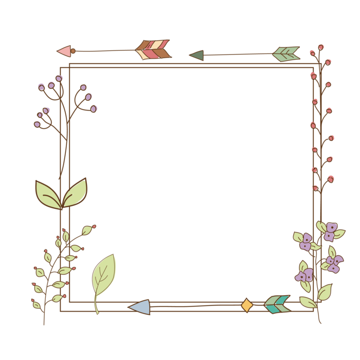 创意花卡通边框