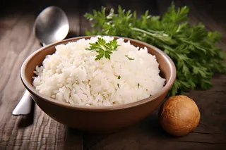 大米米饭粮食摄影图