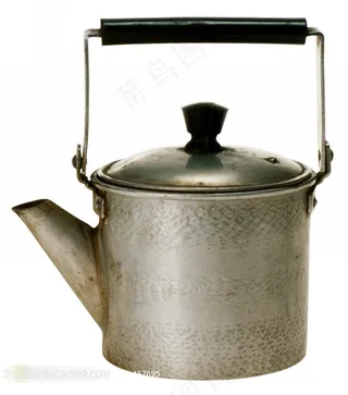 高清老式茶壶