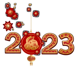 兔年大古2023年挂画