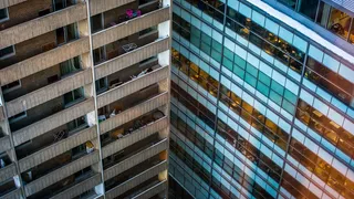 现代城市建筑背景