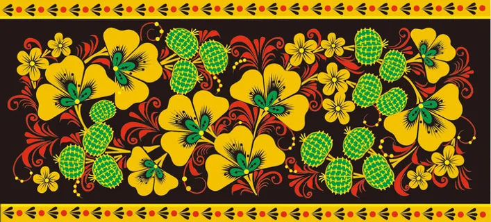 中式传统植物纹样