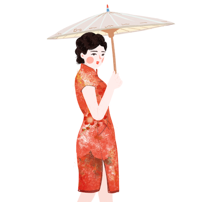 传统旗袍美女 (68)