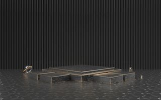  C4D电商场景模型渲染背景