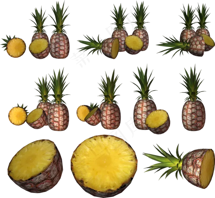PNG 菠萝  