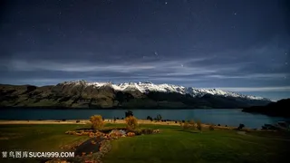 山脉风景画壁纸