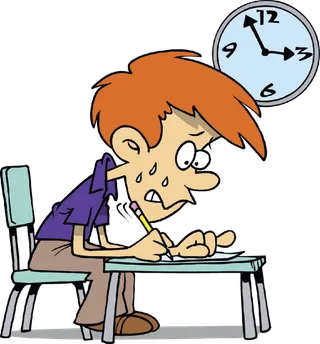 男孩写作业夜晚紧张素材少儿兴趣班