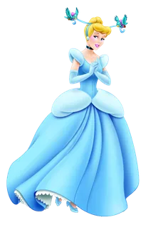 卡通人物迪士尼公主系列免抠贴图白雪公主睡美人灰姑娘PNG素材