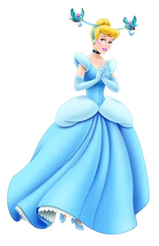 卡通人物迪士尼公主系列免抠贴图白雪公主睡美人灰姑娘PNG素材