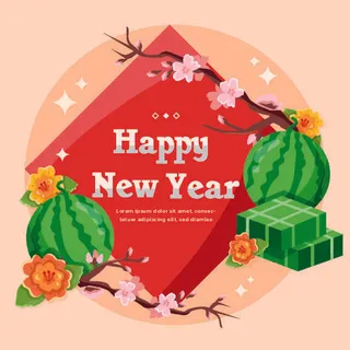 设计装饰新年 设计装饰新年