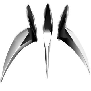 金刚狼的爪子 PNG免抠(320x320)