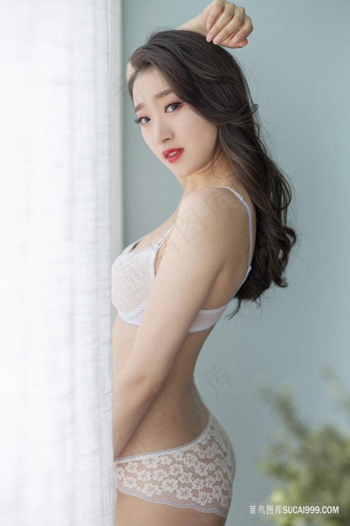 唯美清纯内衣美女心怡网红主播私房照写真图片