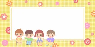 幼儿园卡通背景