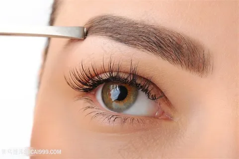 时尚修眉美女高清图片