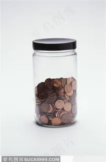 罐子里的硬币