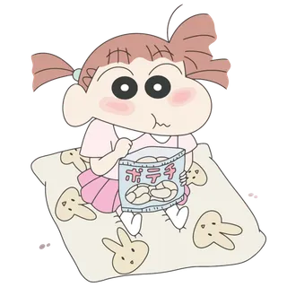 蜡笔小新可爱动画人物免扣素材