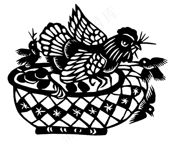 免扣素材中国风