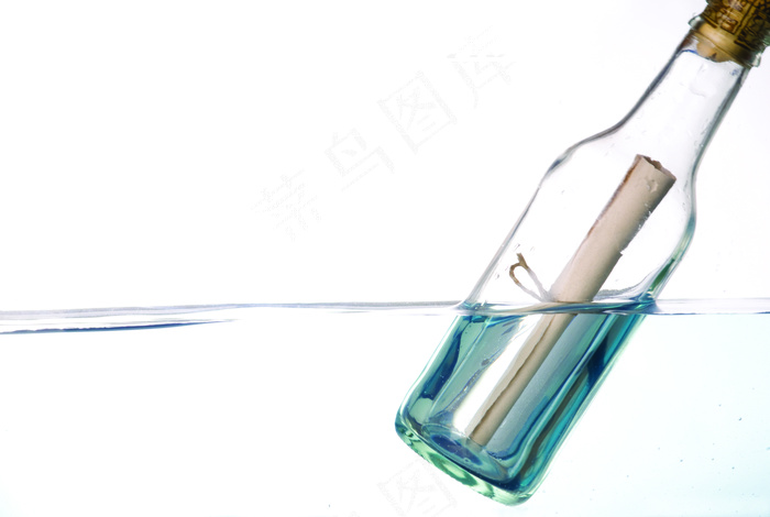 浪漫漂流瓶图片