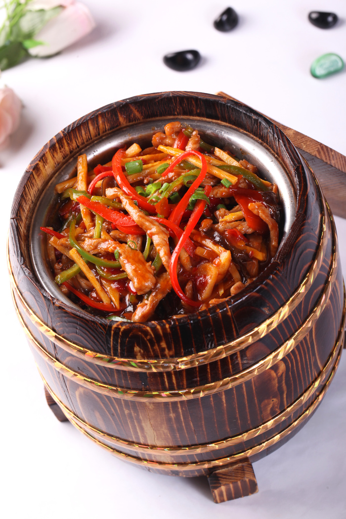 鱼香肉丝饭 (1)