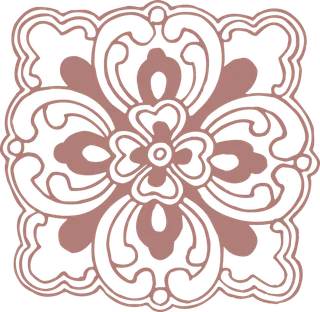 简约风中式传统图案窗花贴画镂空窗户瓷砖PNG免扣图片素材 (58)