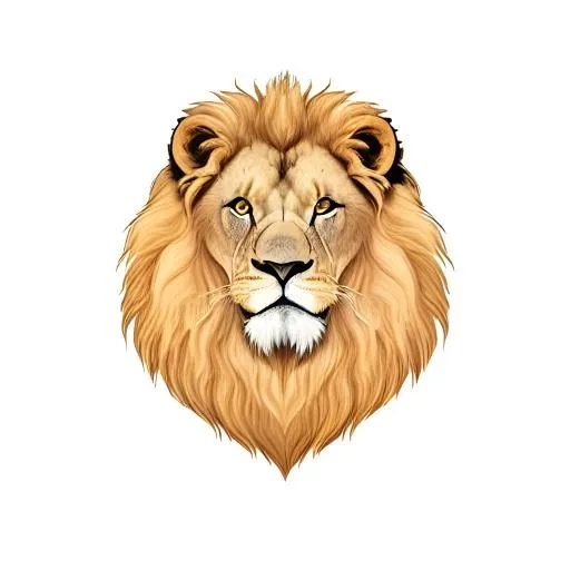 狮子动物免抠(2048x2048)