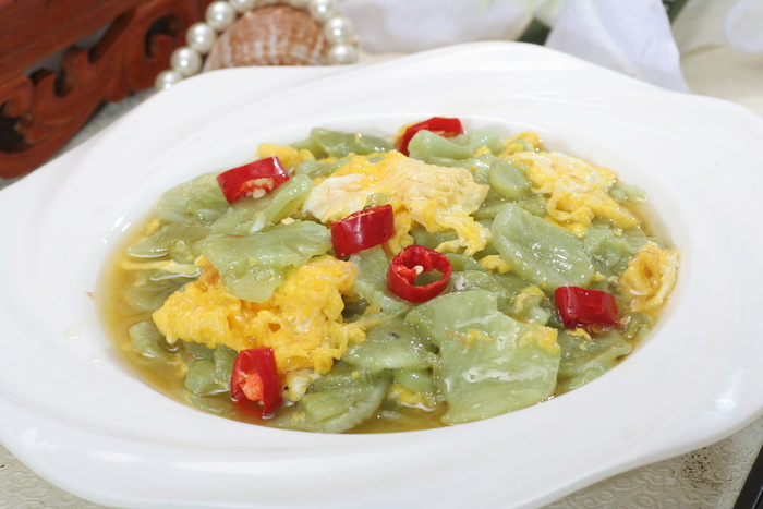 莴笋干炒柴鸡蛋 (4)