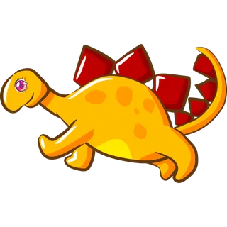 卡通恐龙生日宝宝宴派对素材恐龙派对免扣素材