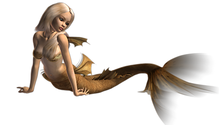 18 (4)免抠 设计 元素 二次元 美人鱼