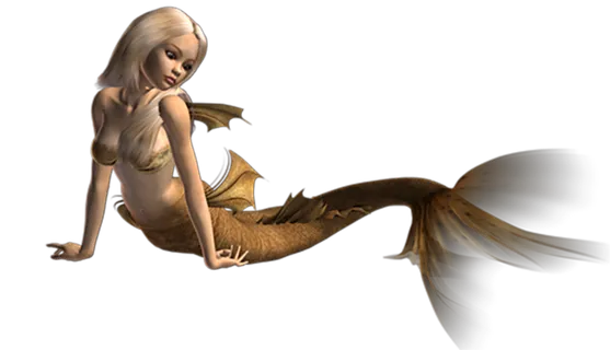 18 (4)免抠 设计 元素 二次元 美人鱼