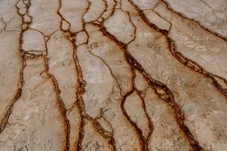 干裂地表背景图片