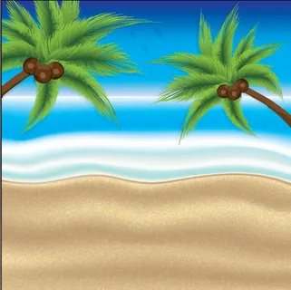 夏天海滩大海背景