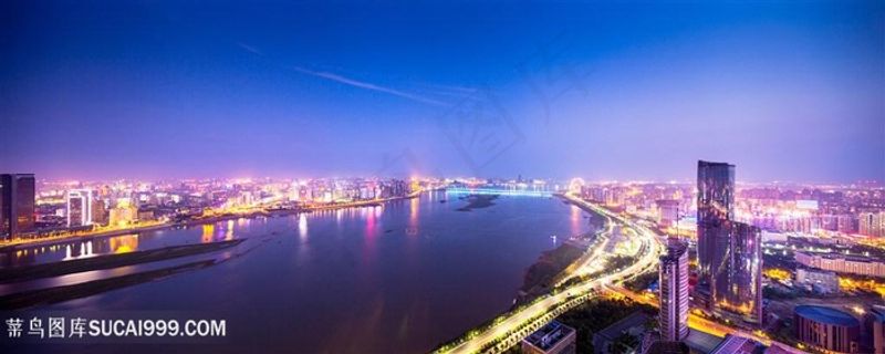 美丽的沿海城市高清图片