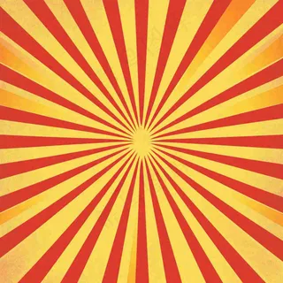放射渐变绚丽，红黄色背景