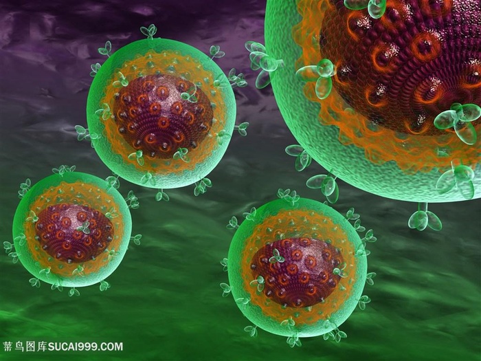 病毒细菌生物科研高清图