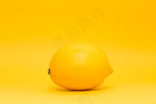 柠檬黄纯色背景图片