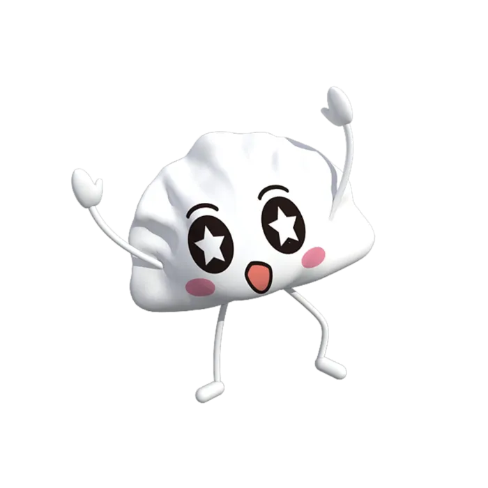免抠饺子素材