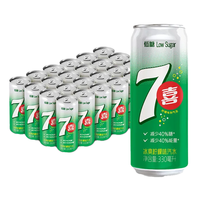 七喜 (7)超市商品白底图免抠实物摄影png格式图片透明底