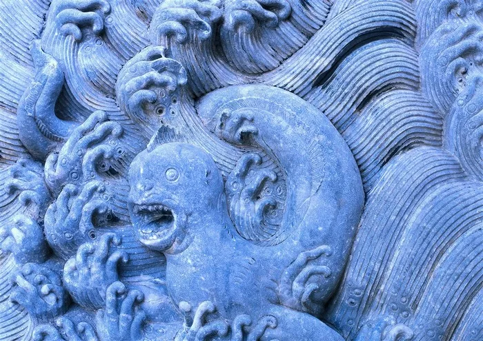 浮雕石刻北京故宫北京风景