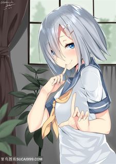 高清短发可爱女生日本动漫图片